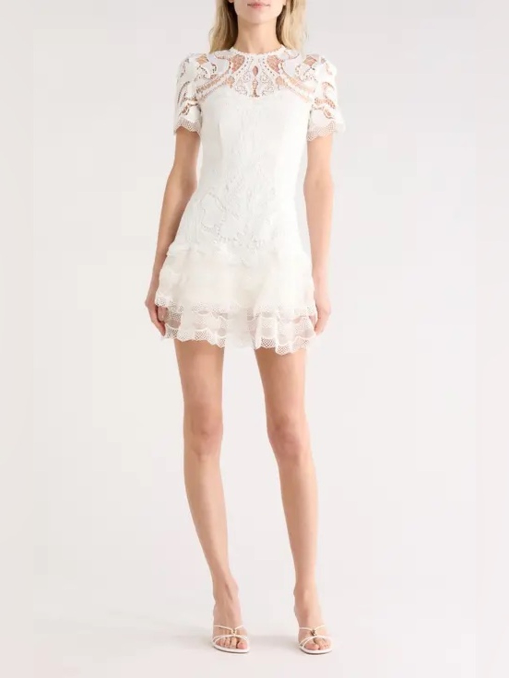 Simkhai Signature Paislee Dress in White 10 - Picture 7 of 7